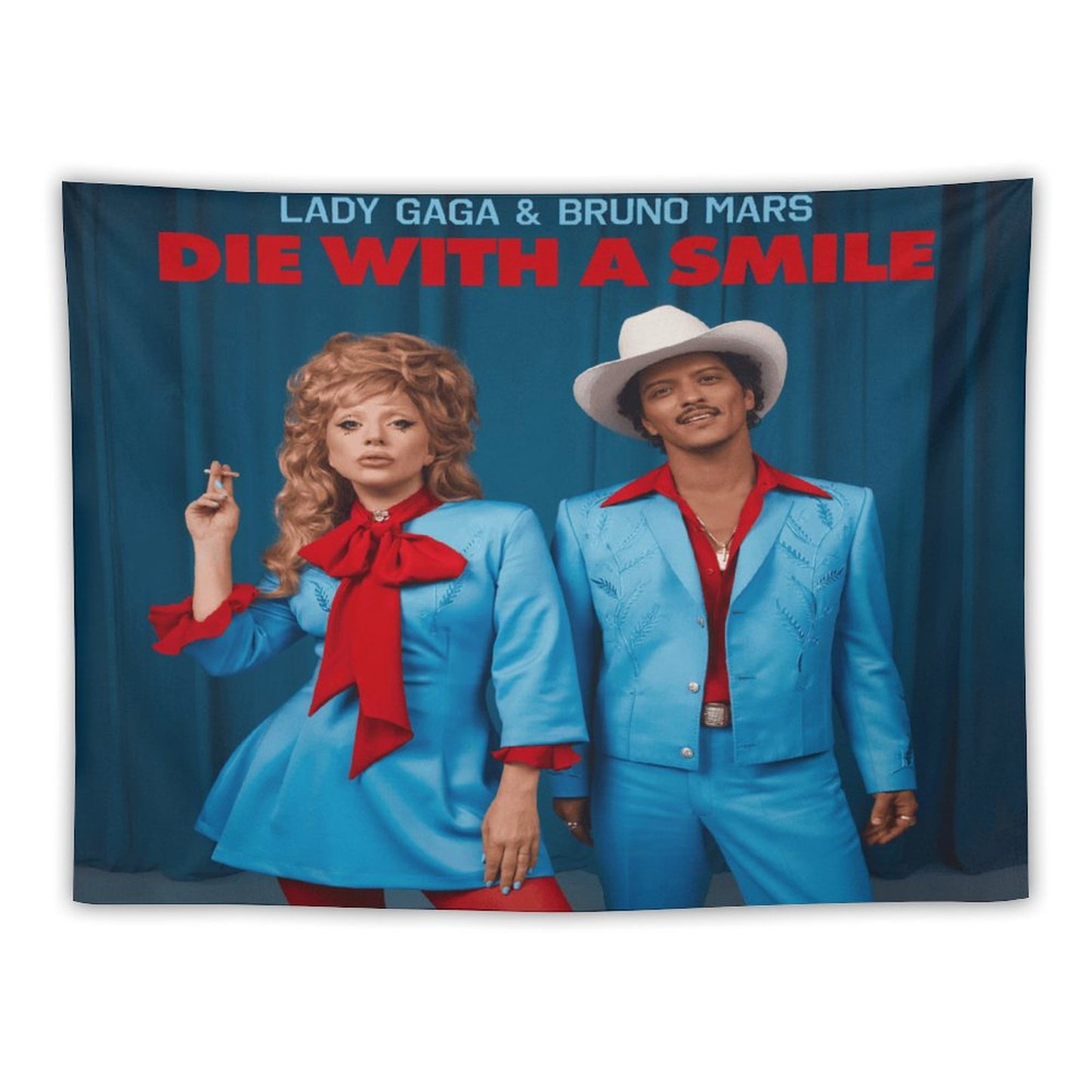 Die With A Smile Tapestry