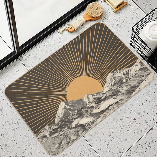 Mountainscape 6 Bath Mat