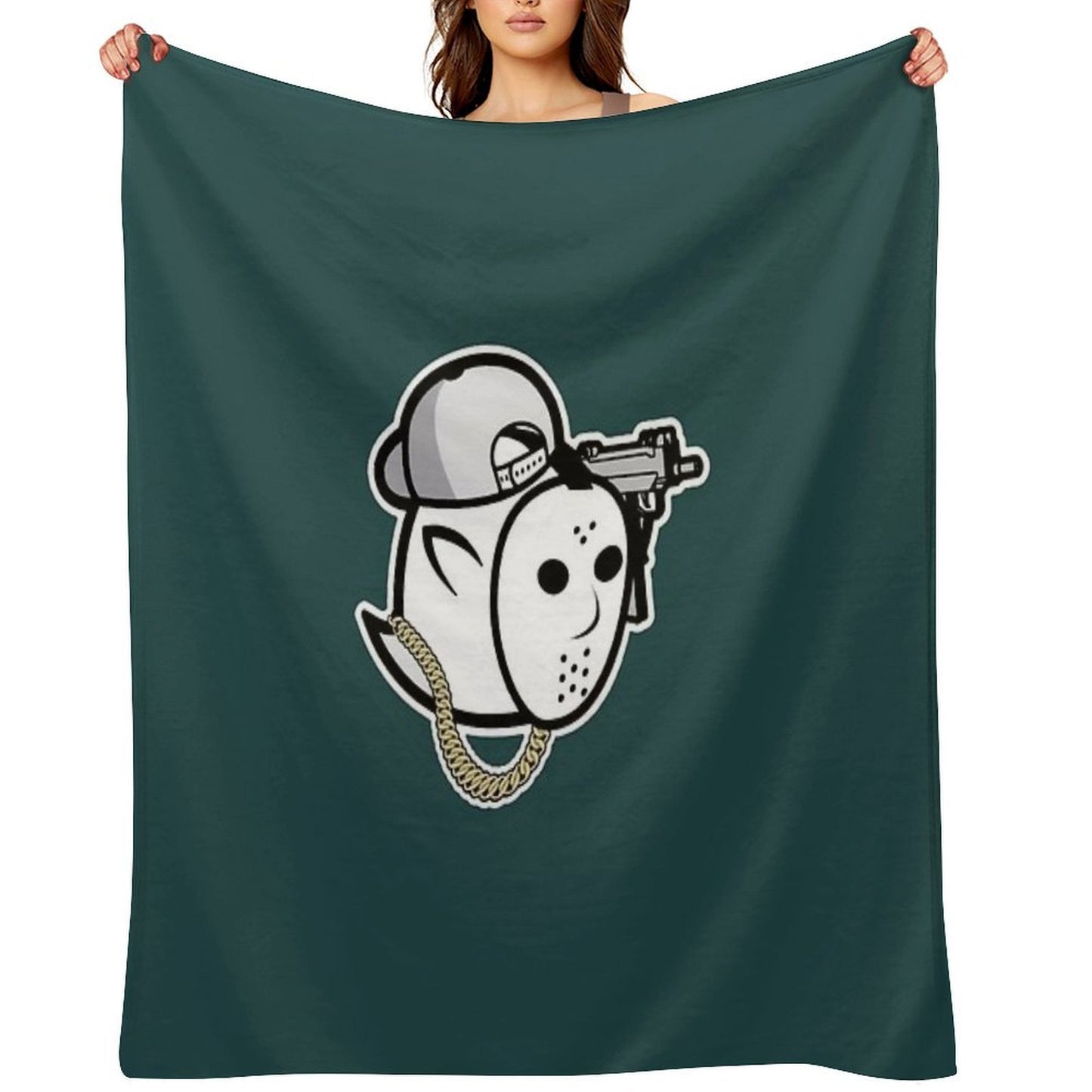 GHOSTFACE KILLAH Throw Blanket