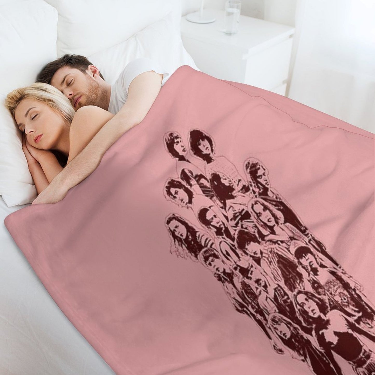 3 Times Stranger Throw Blanket
