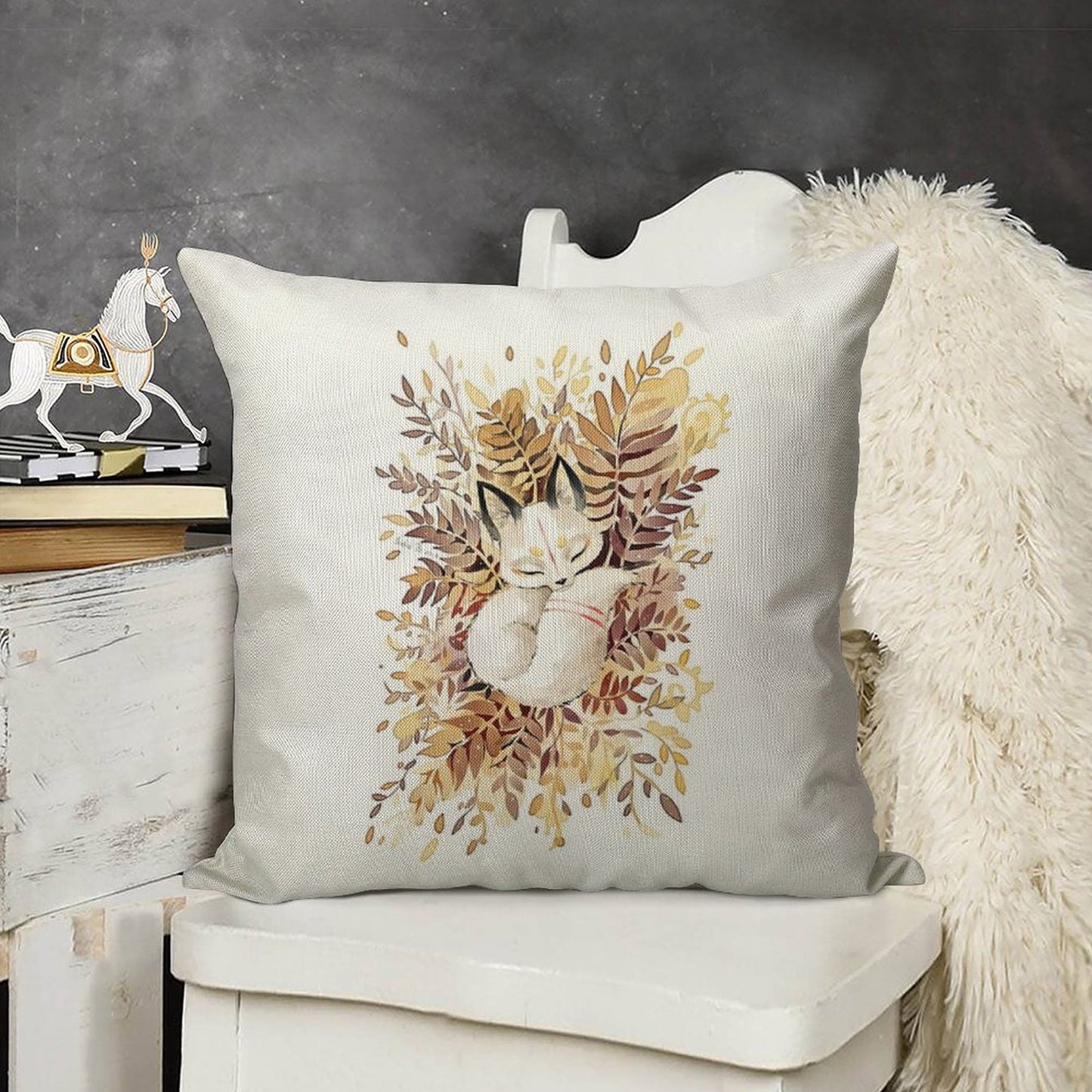 Slumber Linen Throw Pillow Cover