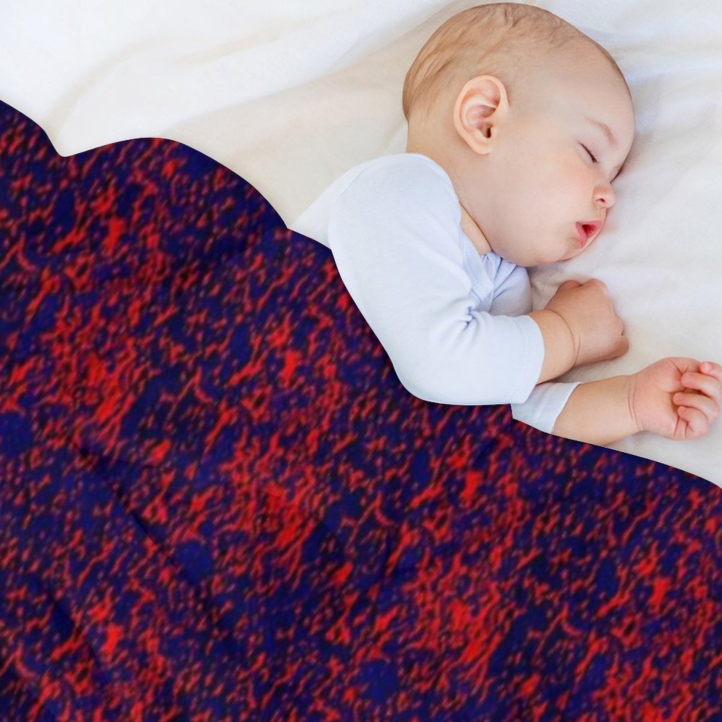 Fireblu Texture Throw Blanket