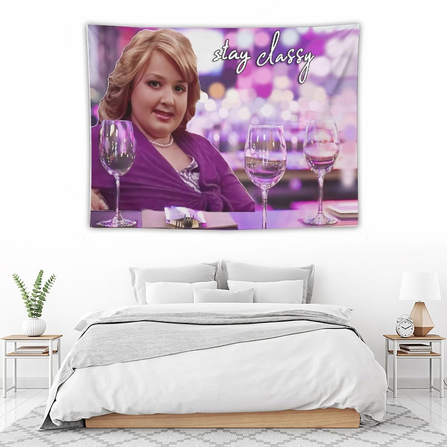 Stay Classy Gibby Tapestry