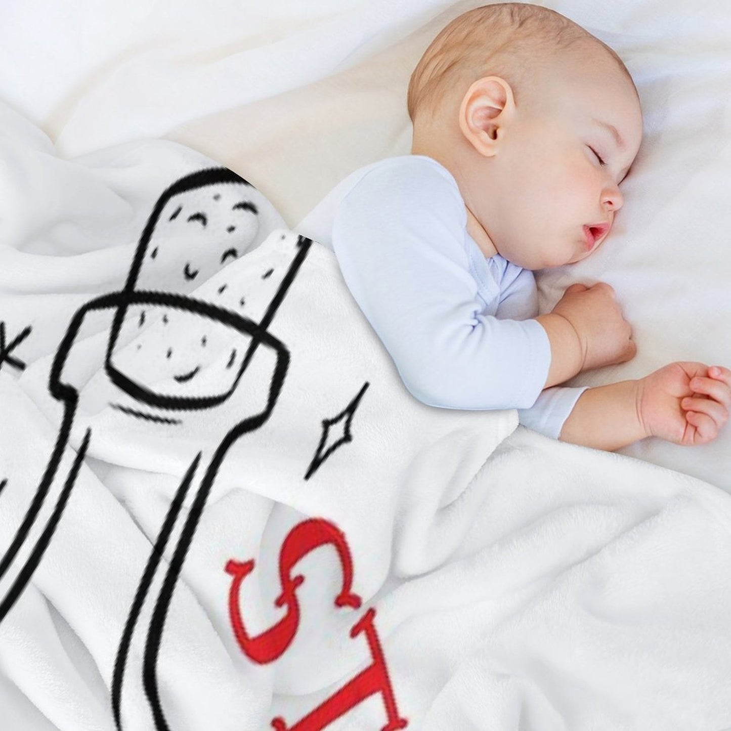 Stay True Skeleton in A Bottle Throw Blanket