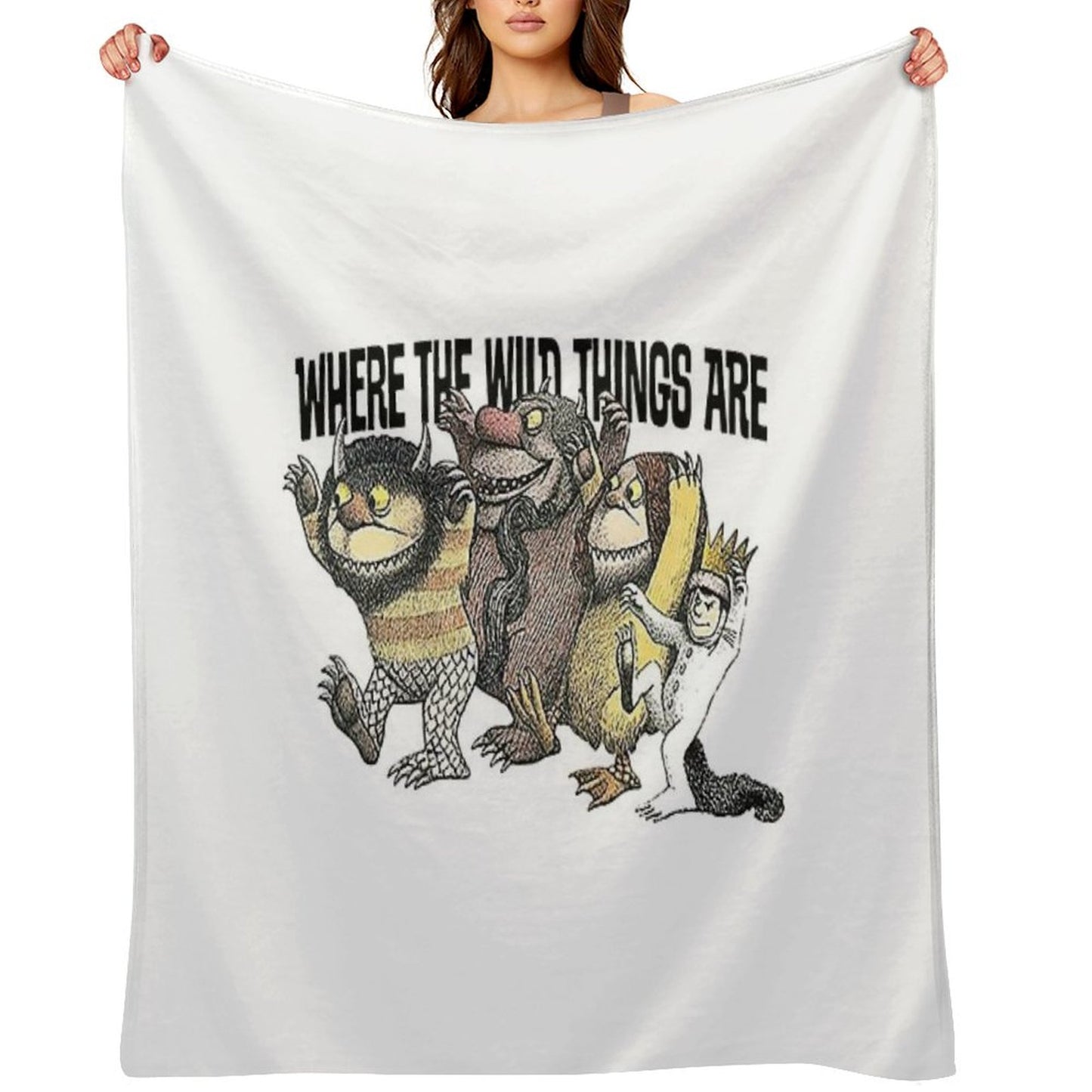 Where The Wild Things Are T-ShirtWHERE THE WILD THINGS ARE Throw Blanket