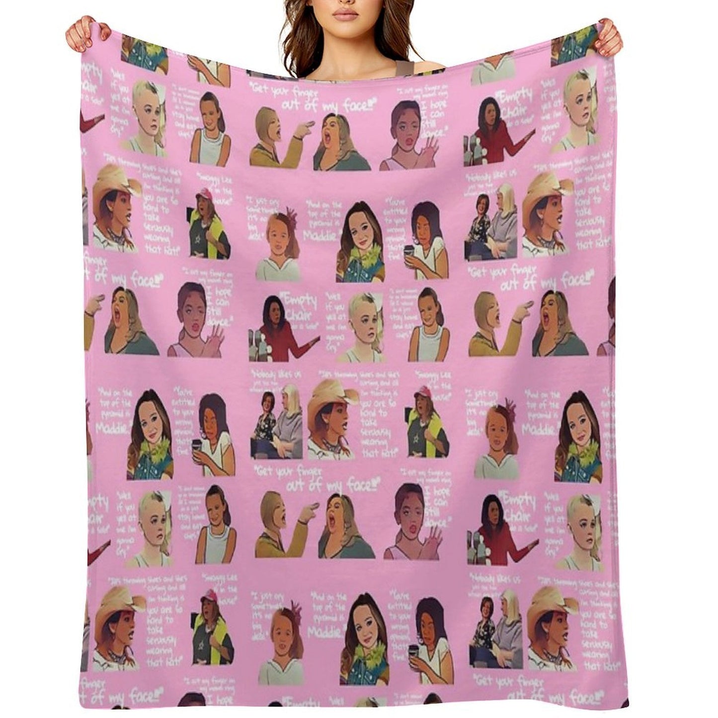Dance Moms Quotes Throw Blanket