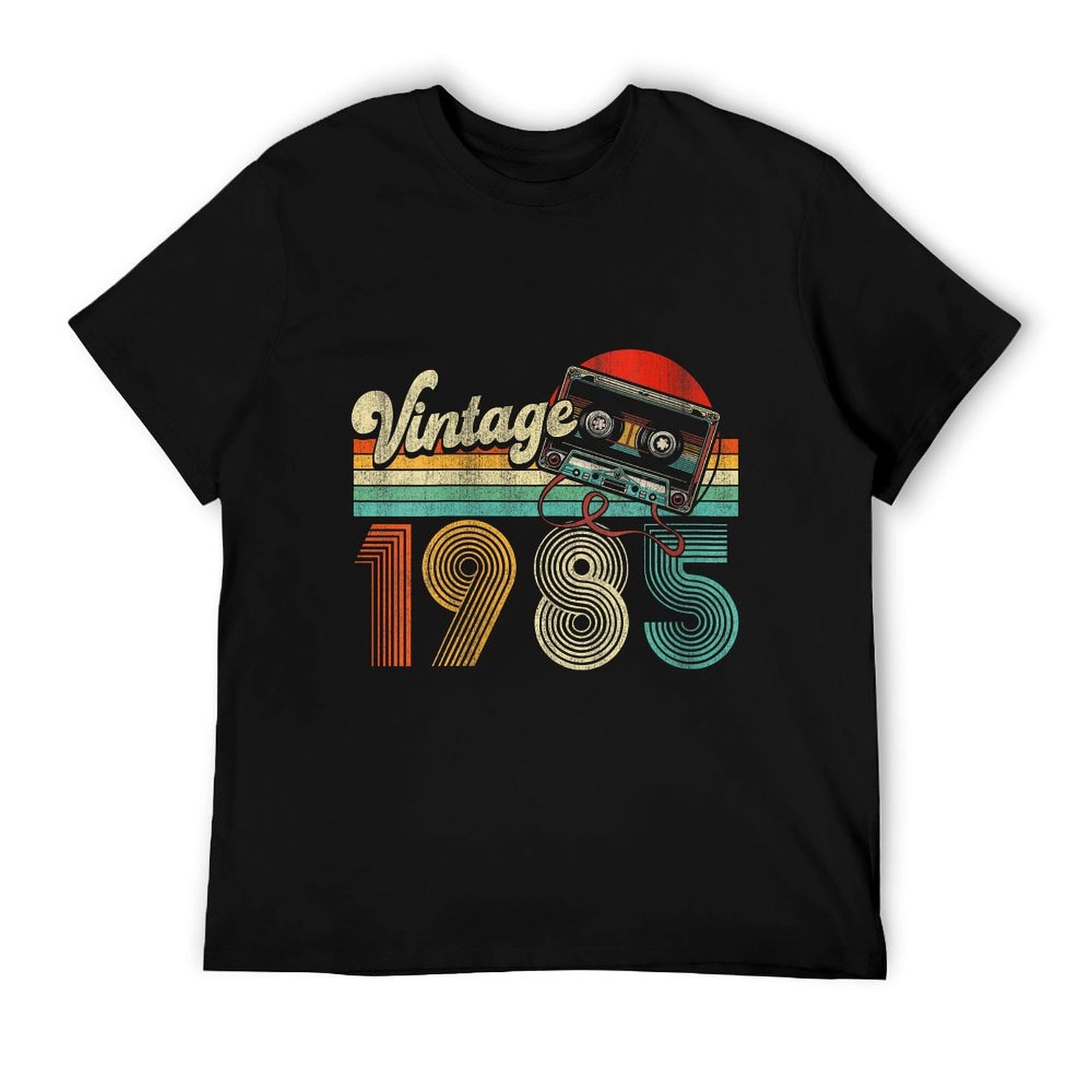 Womens 40 Years Old Gifts Vintage 1985 40th Birthday Cassette Tape Eco-friendly Material T-Shirt