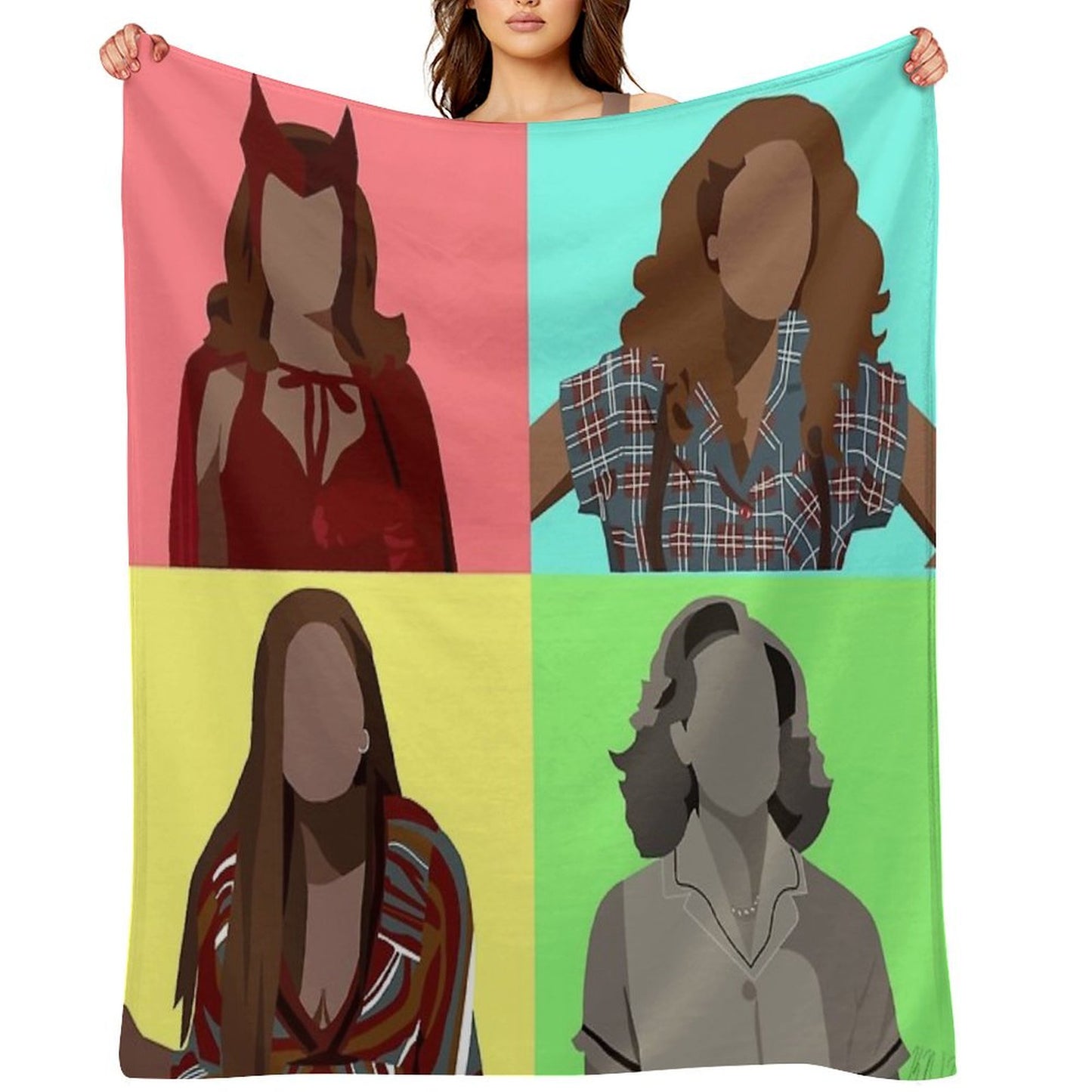 Four Realities Throw Blanket