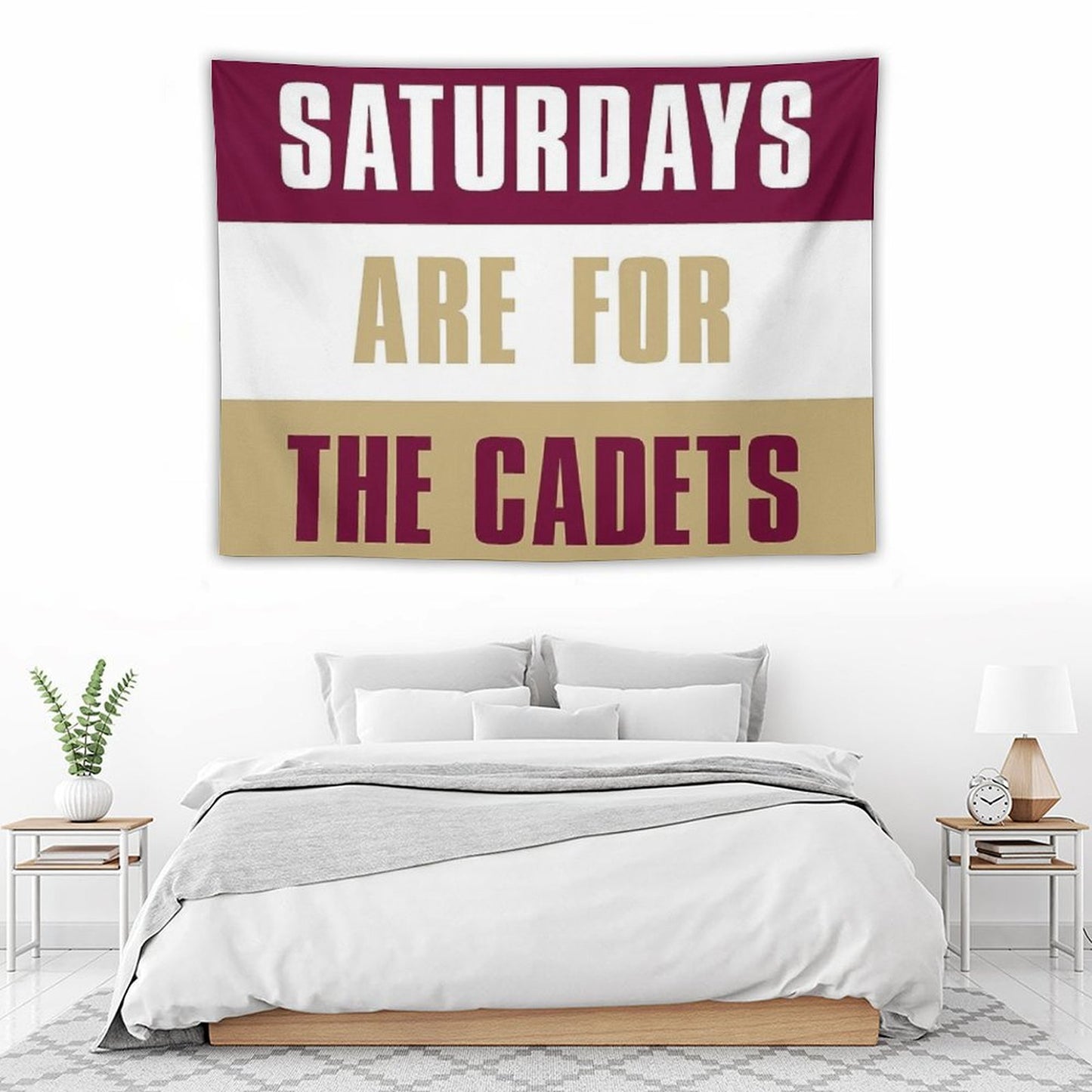 Saturdays Are for The Cadets, Norwich University – The Military College of Vermont Tapestry