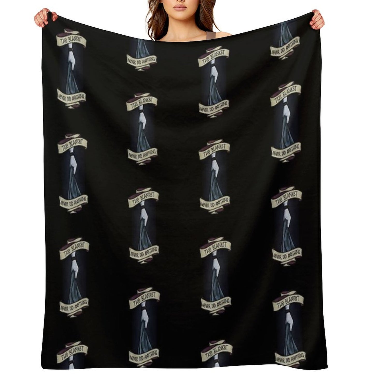 The Blanket Never Did Anything Throw Blanket