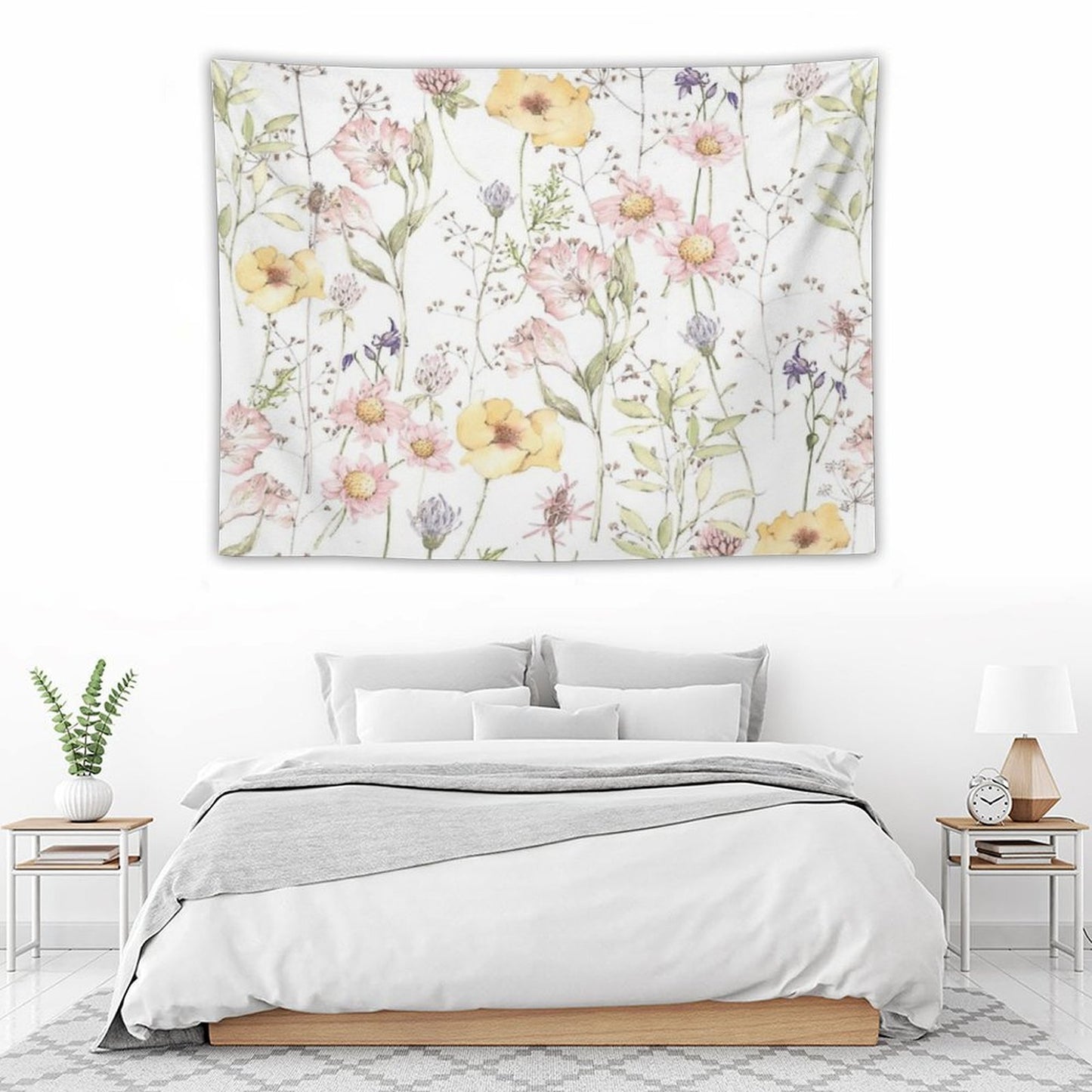 Pretty Wildflowers Tapestry