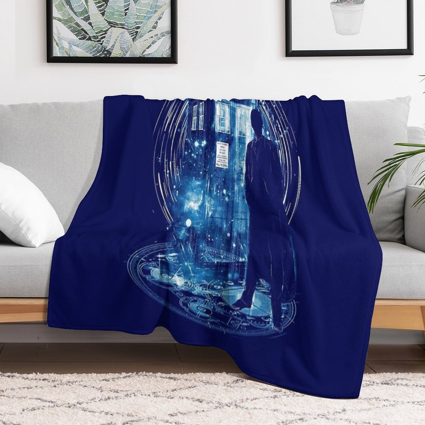 10 Th Time Storm Throw Blanket