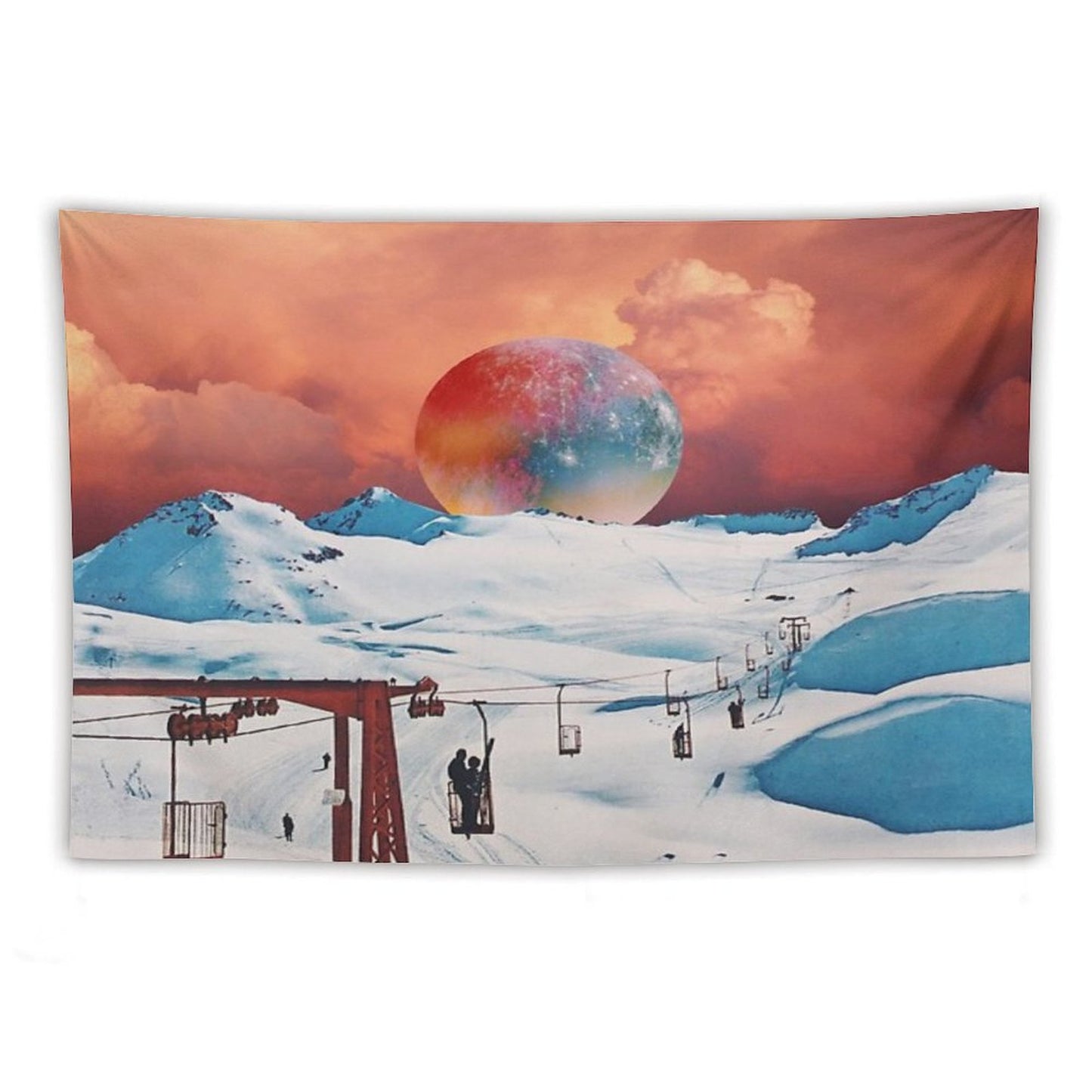 Strawberry Whipped Cream Tapestry