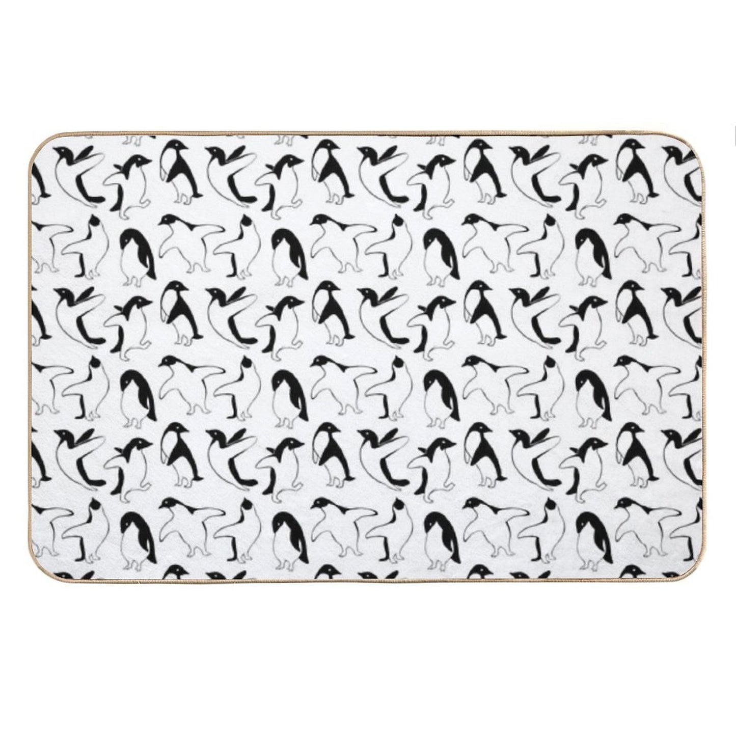 Penguins Penguins Bath Mat