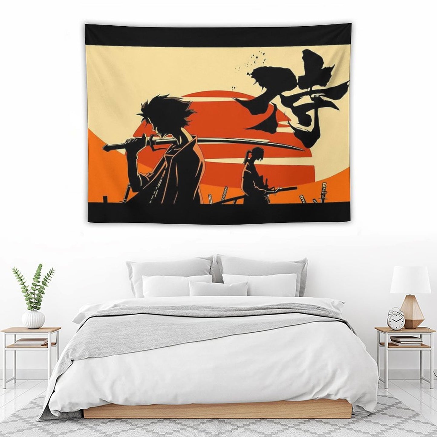 Sunset Samurai Tapestry