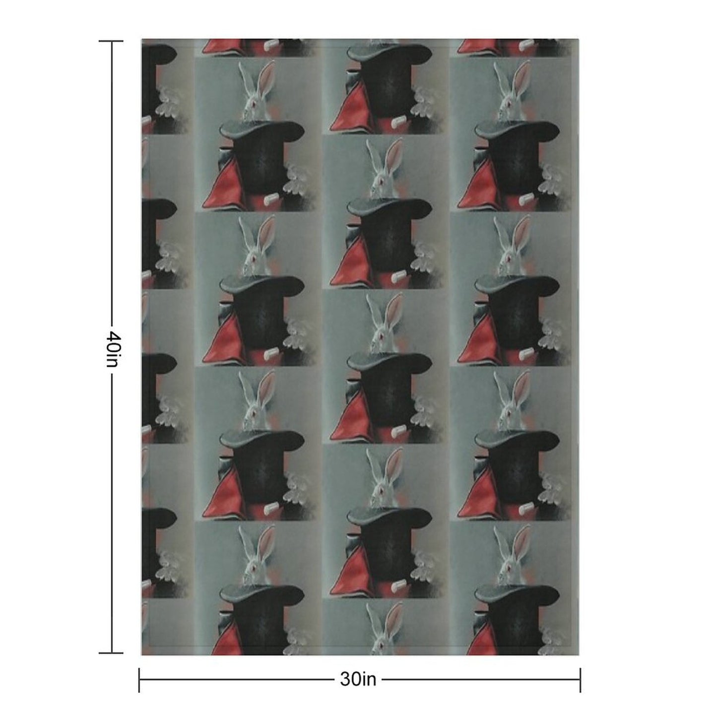 The Magician's Wares Throw Blanket