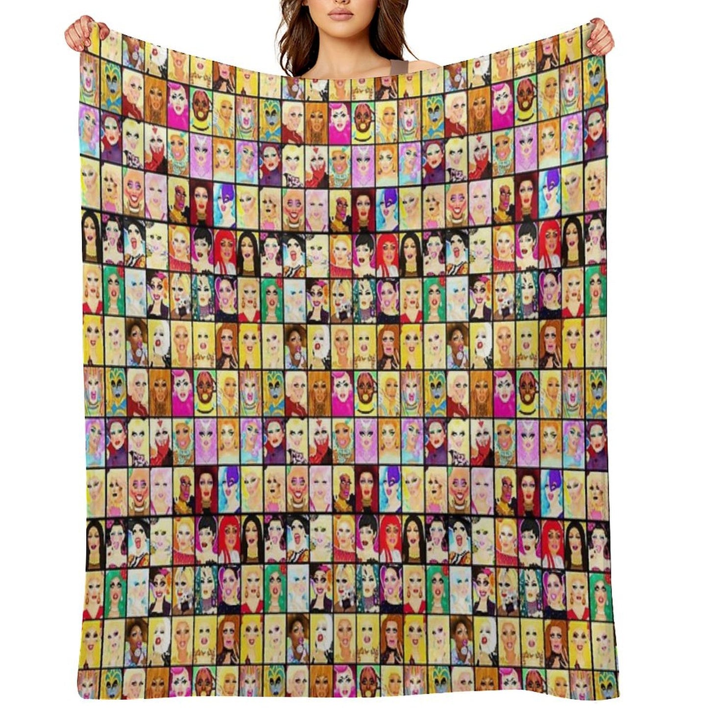 LIFE IS A DRAG Throw Blanket