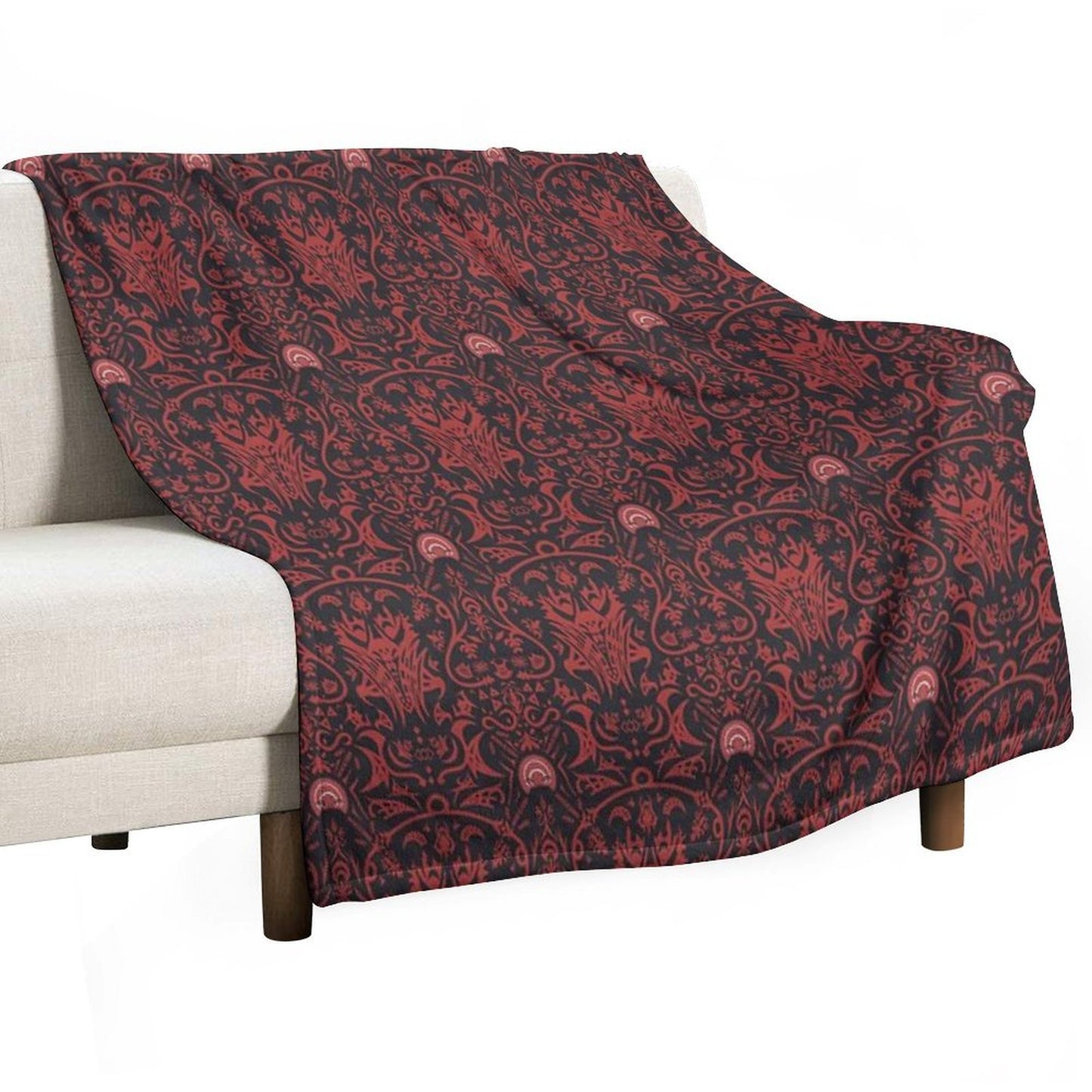 Emet-Selch's Composition Throw Blanket