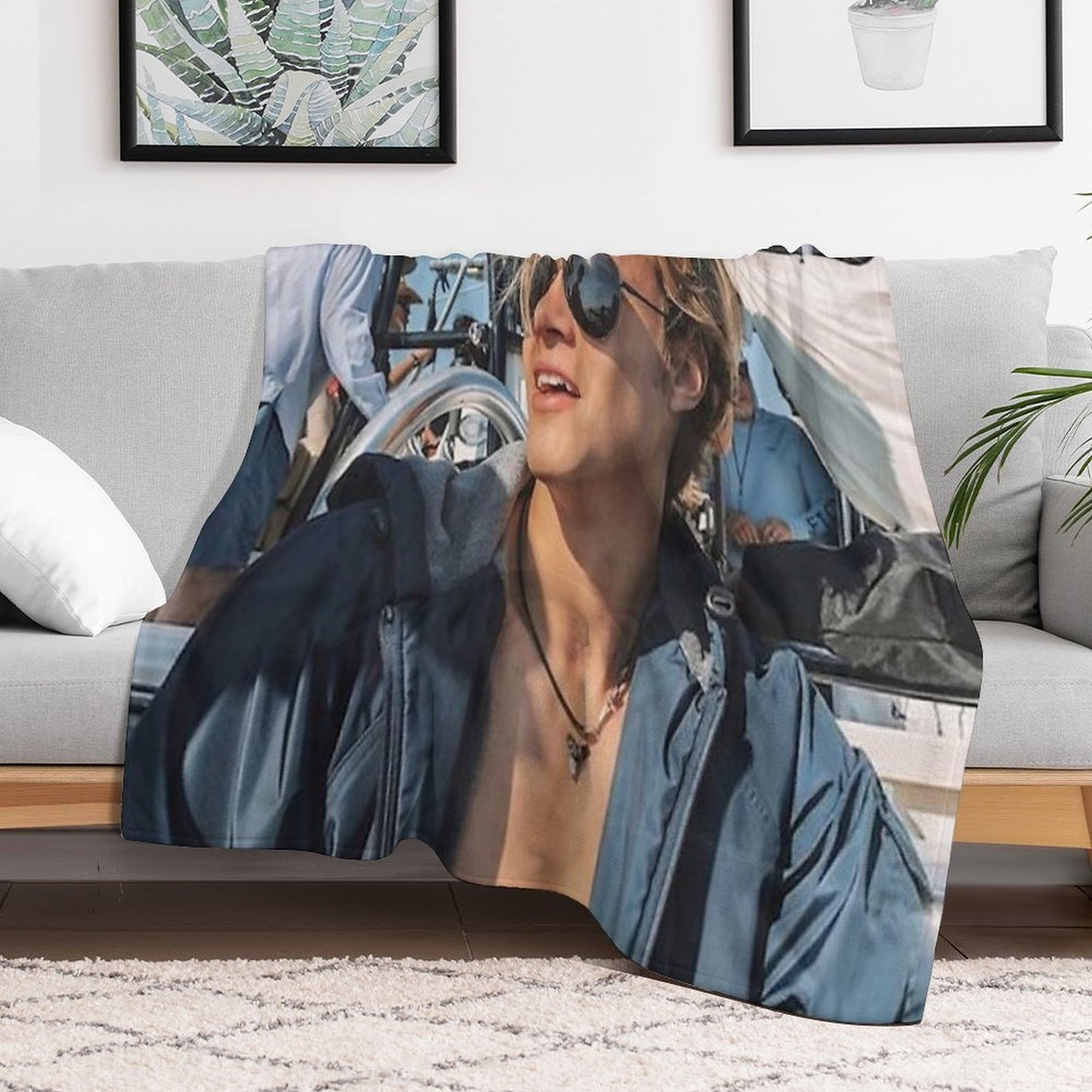 Rudy Pankow Throw Blanket