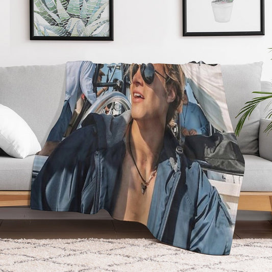 Rudy Pankow Throw Blanket