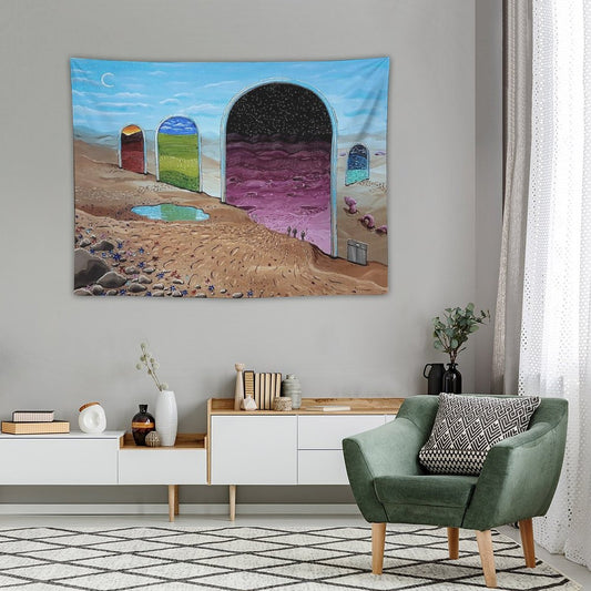 Between Nowhere Tapestry