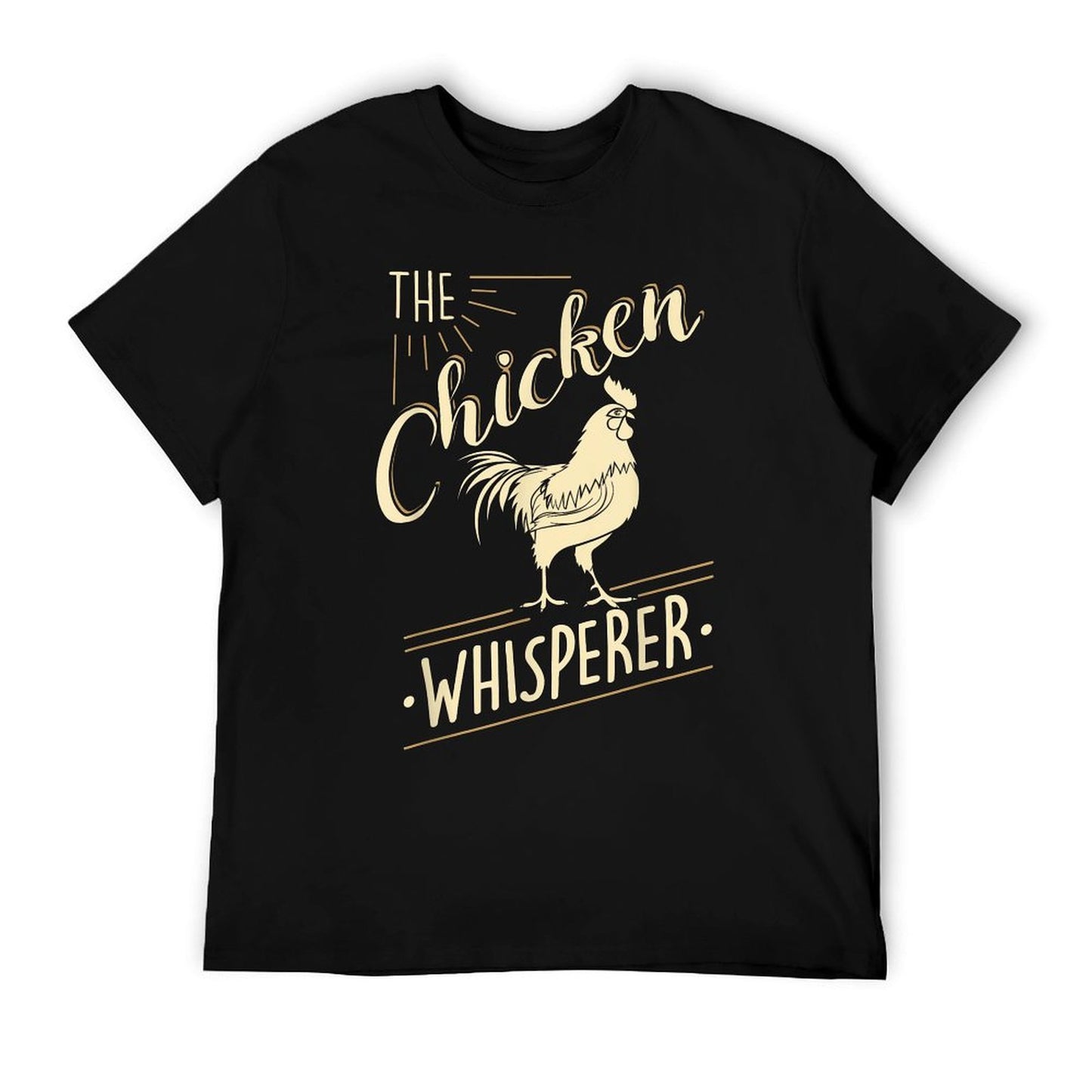 The Chicken Whisperer Funny Chicken Lover Farming T-Shirt