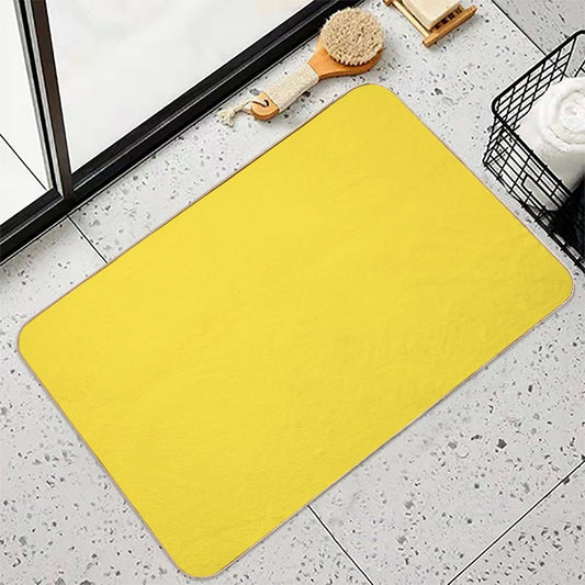 All Imperial Yellow Bath Mat