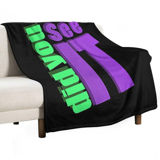 Nukes Top 5, Did You See It, Ghost, Haunting, What Happens Next Classic Throw Blanket