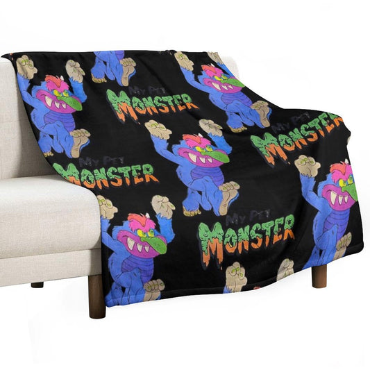 My Pet Monster Throw Blanket