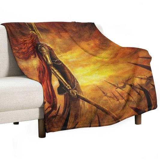 I Have Never Known Defeat Throw Blanket