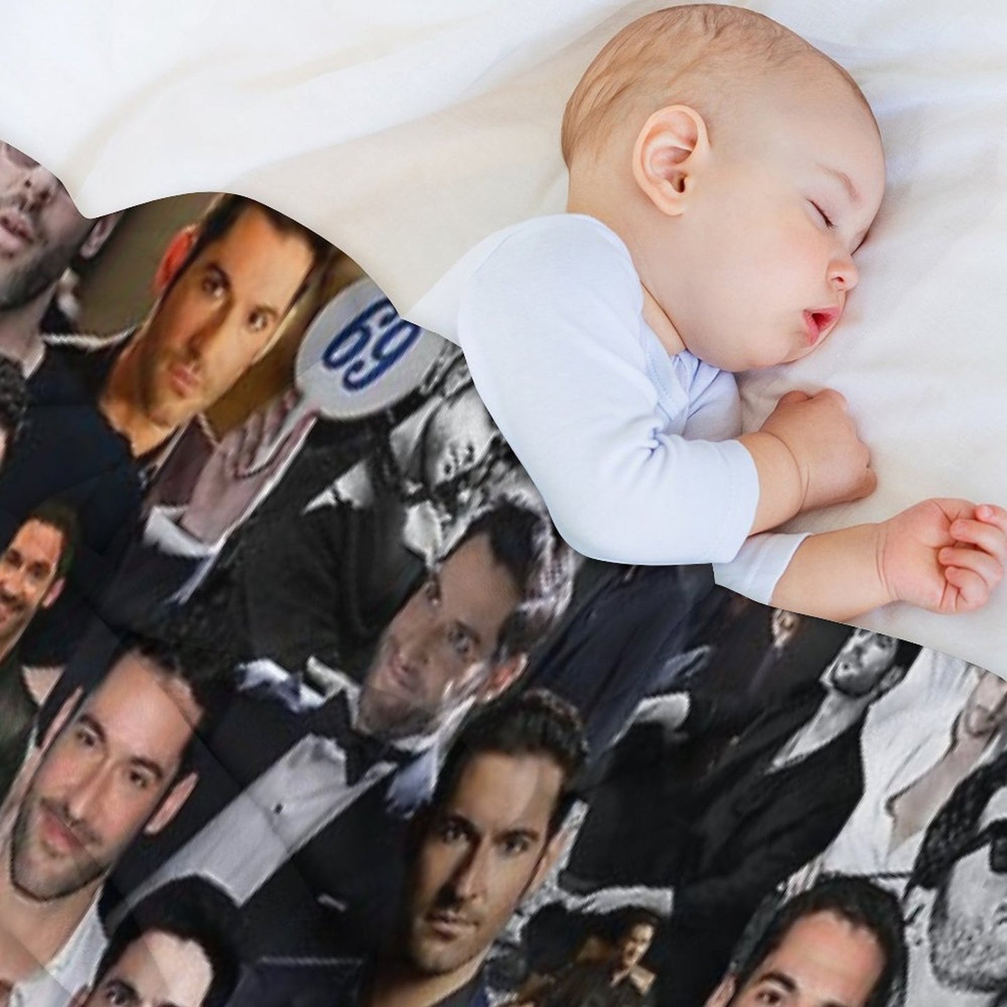 Tom Ellis Throw Blanket