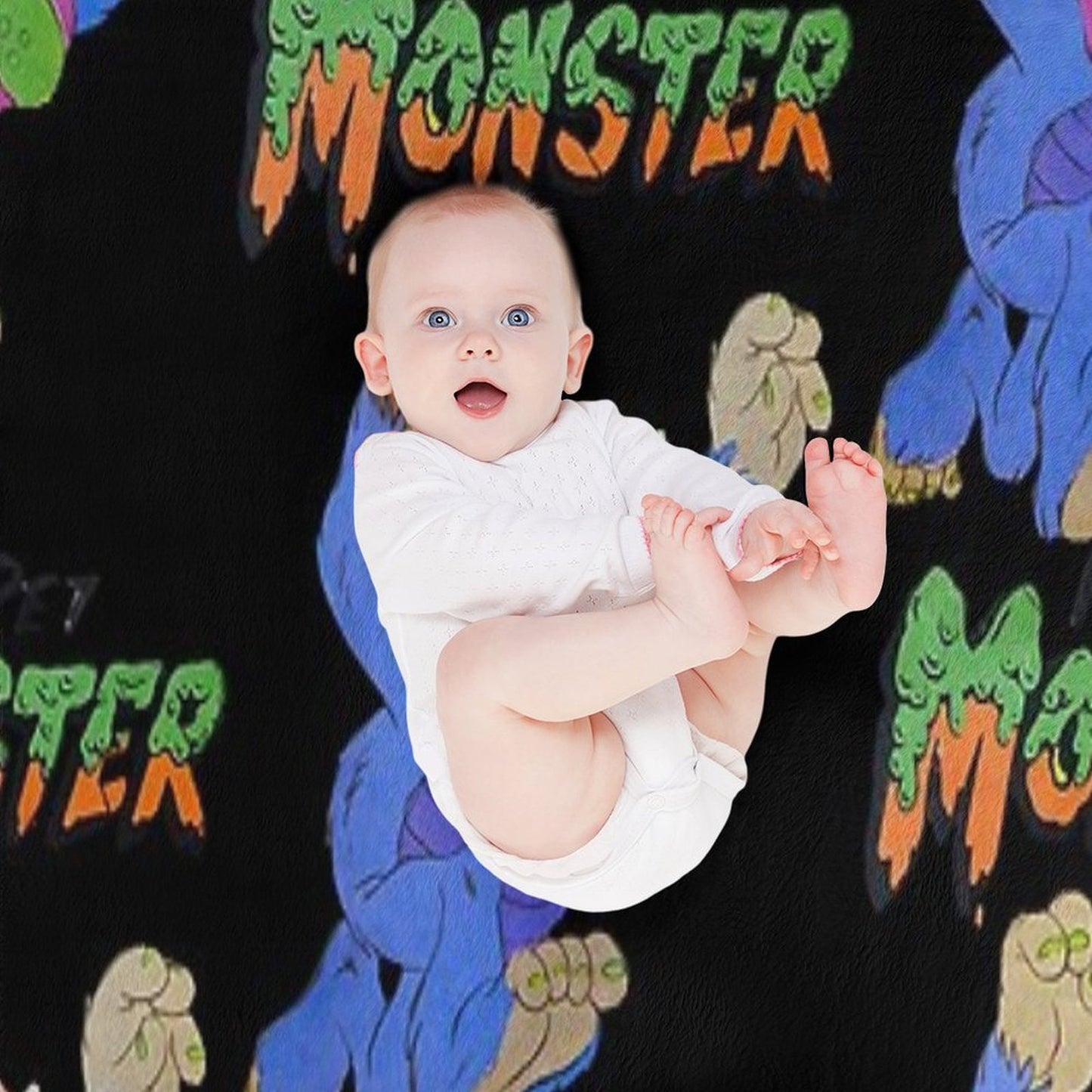 My Pet Monster Throw Blanket