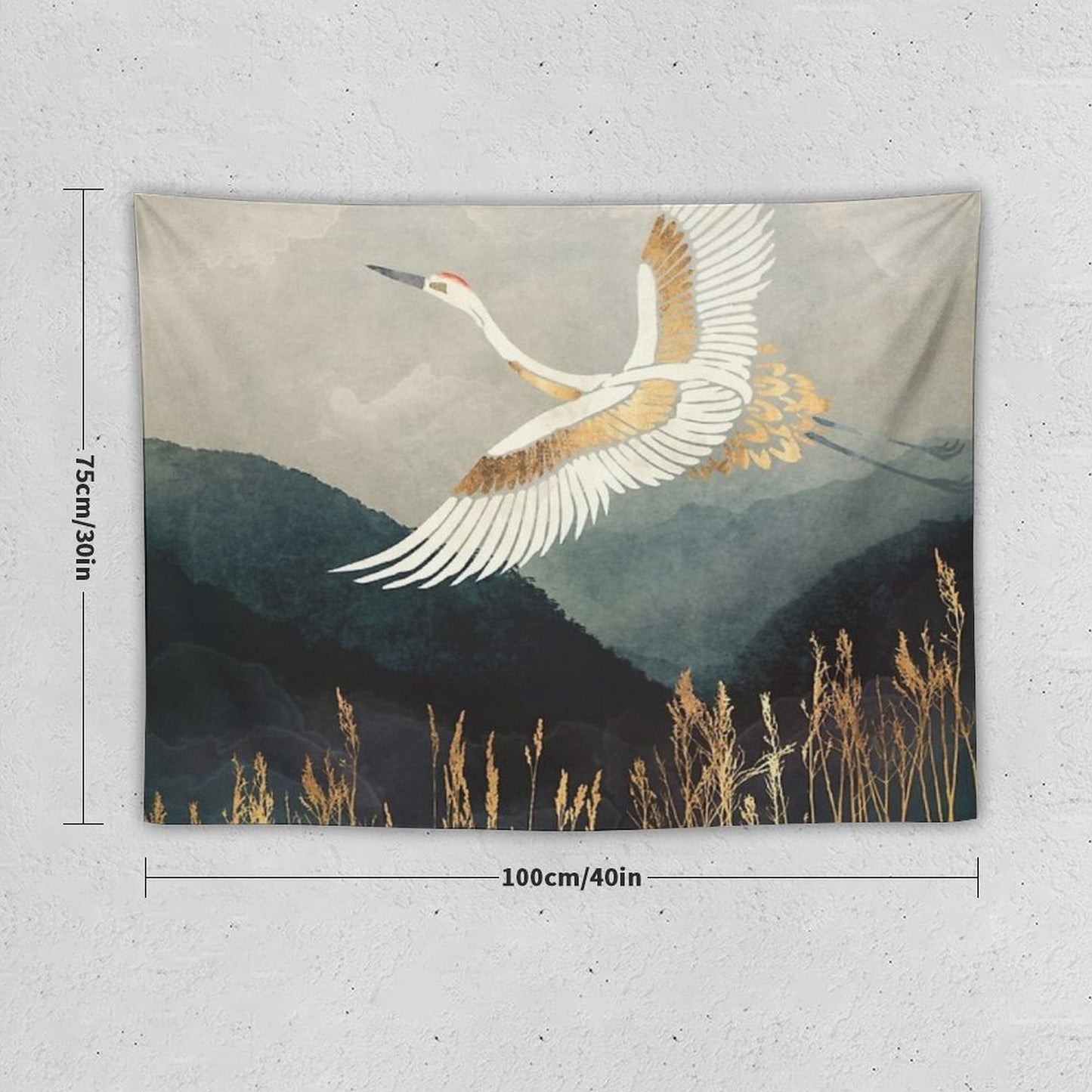 Elegant Flight Tapestry