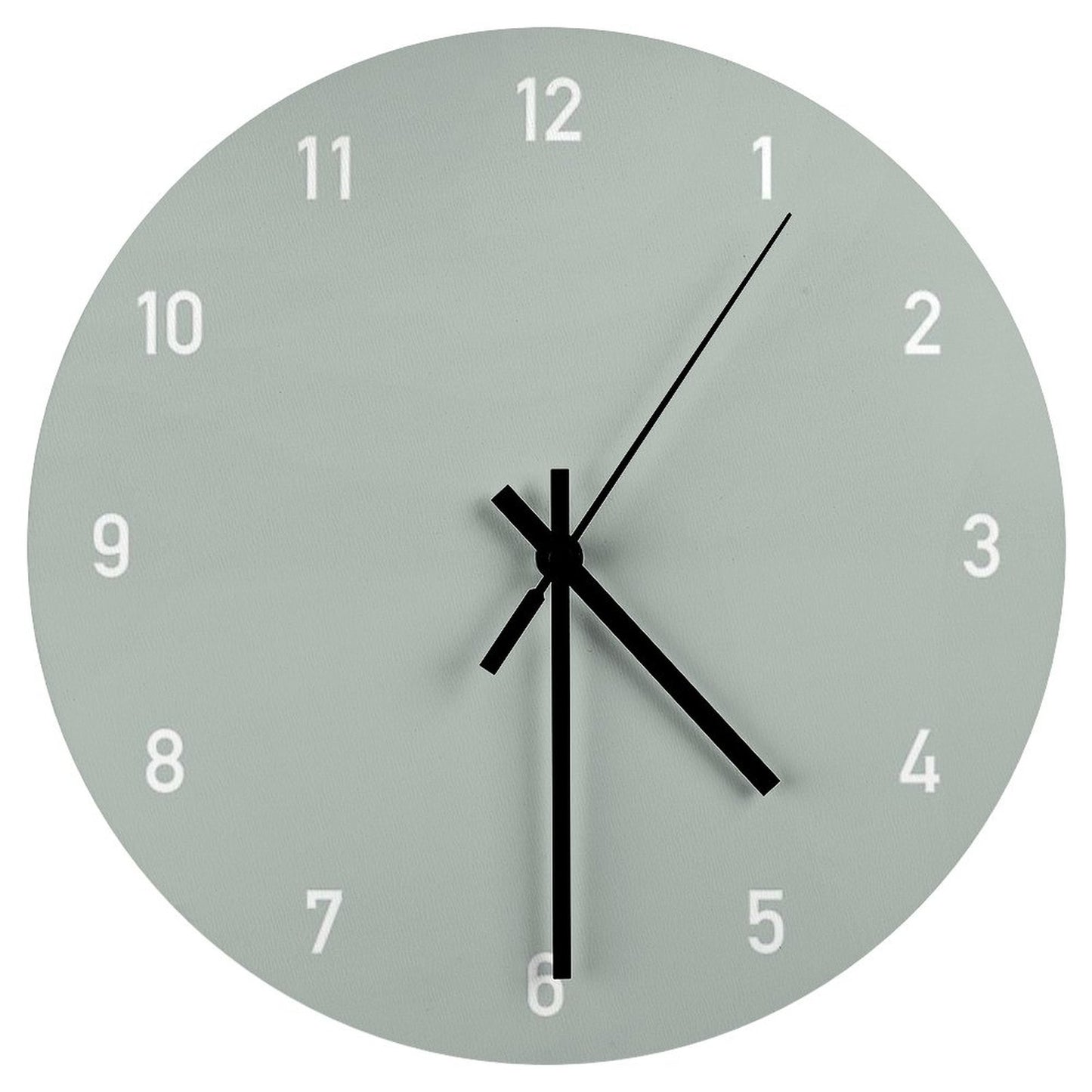 Clock Numbers Ash Wall Clock
