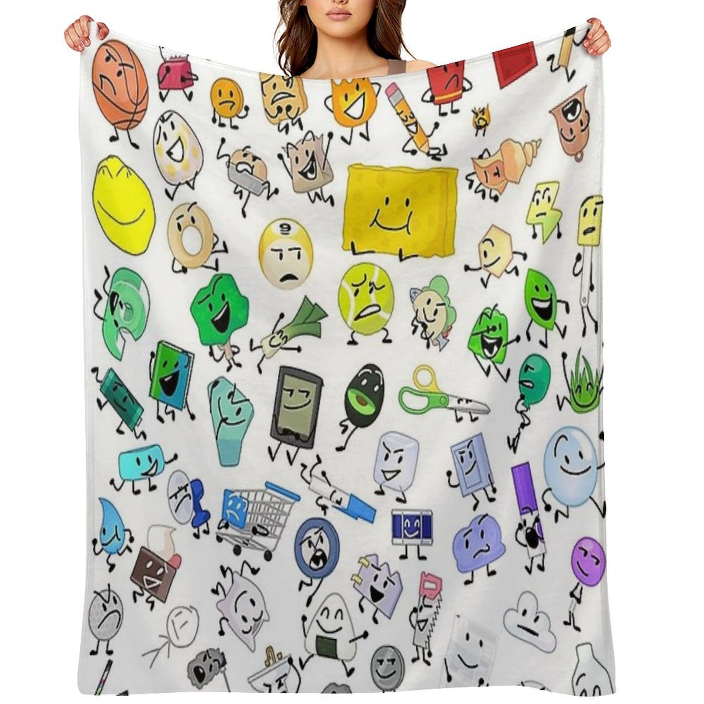 BFB And TPOT Full Cast Throw Blanket