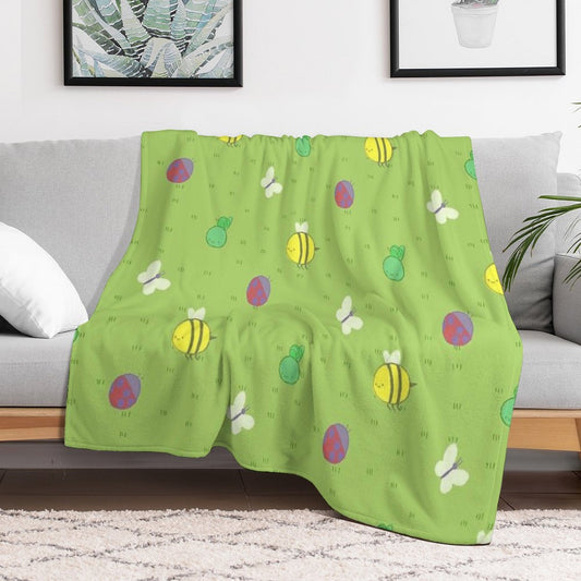 Adventure Time™ End Credits Pattern Throw Blanket
