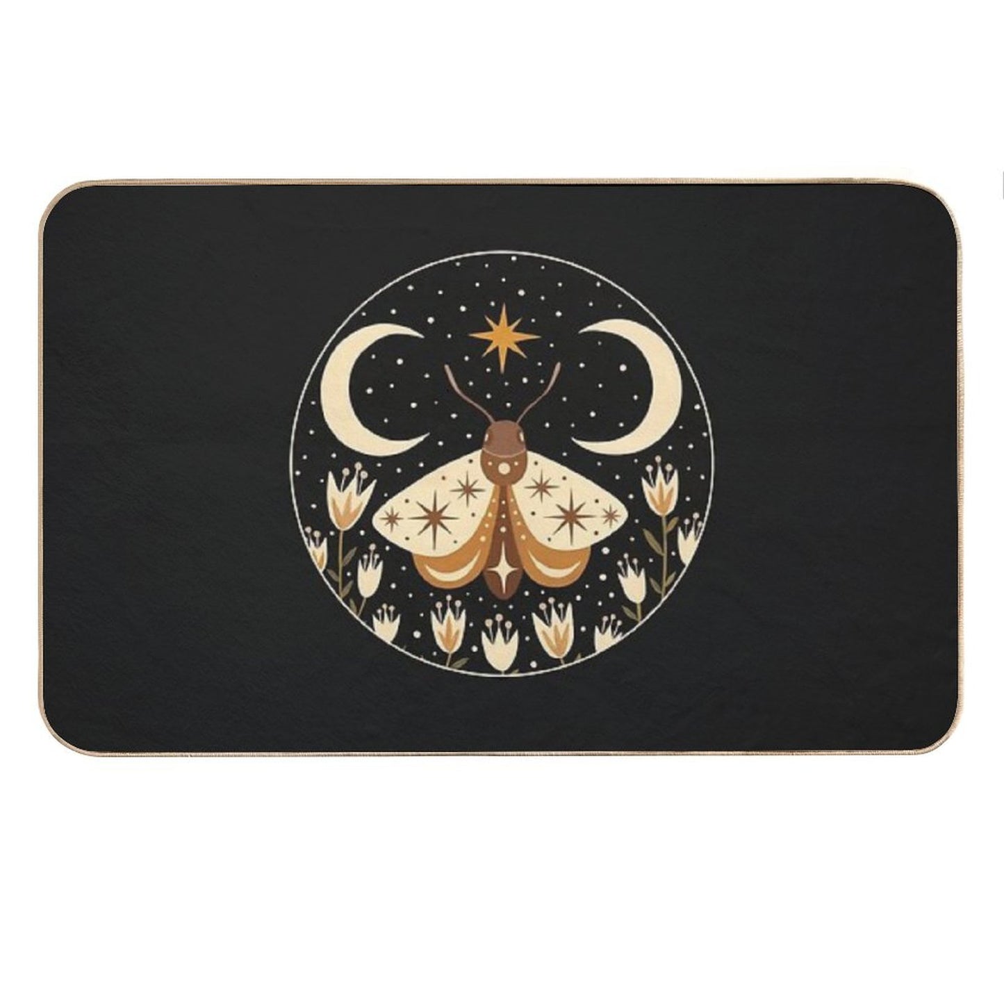Between Two Moons Bath Mat