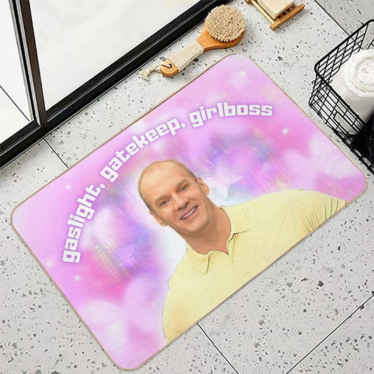 Gaslight, Gatekeep, Girlboss Bath Mat