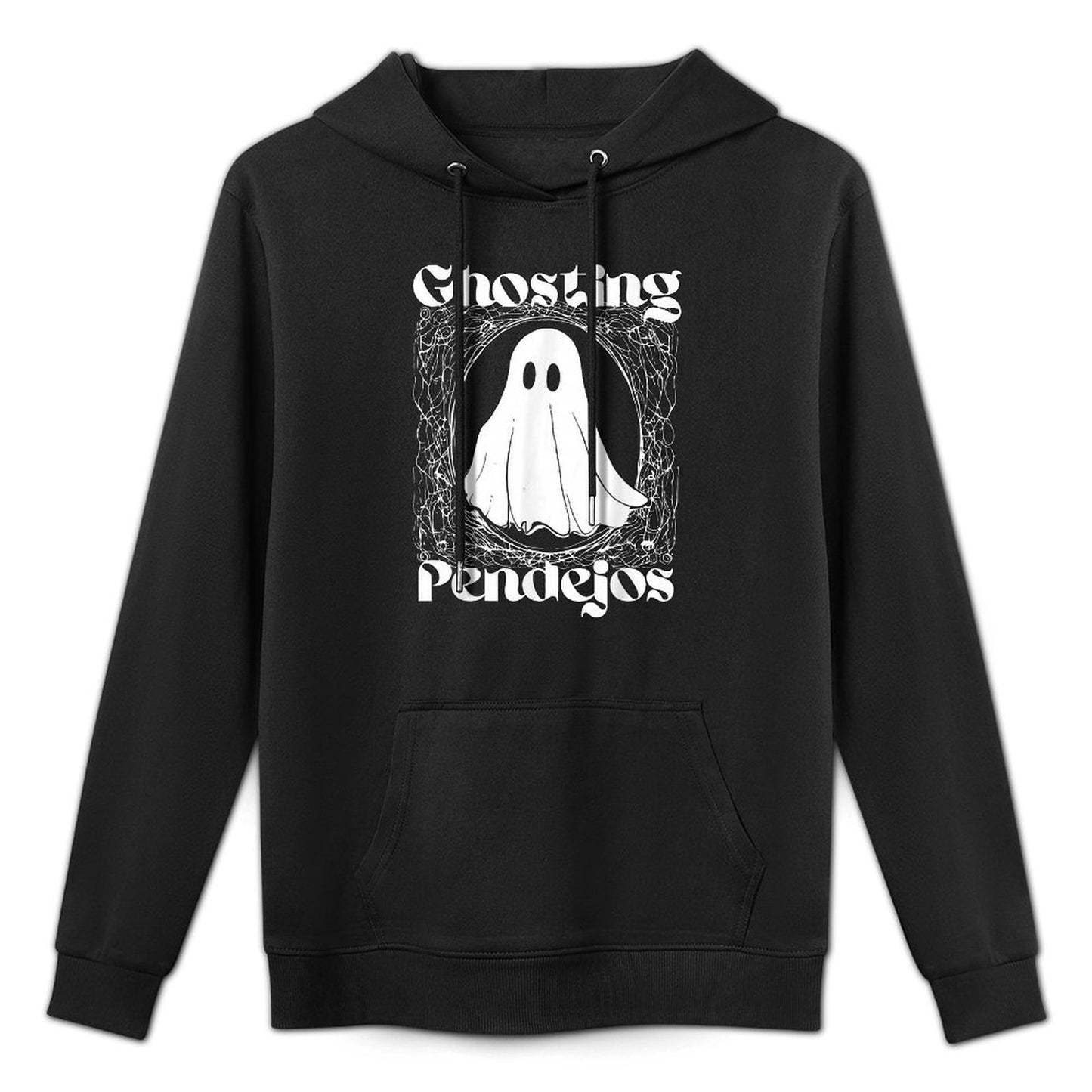 Ghosting Pendejos Funny Mexican Ghost Halloween Hispanic Relaxed Fit Hoodie
