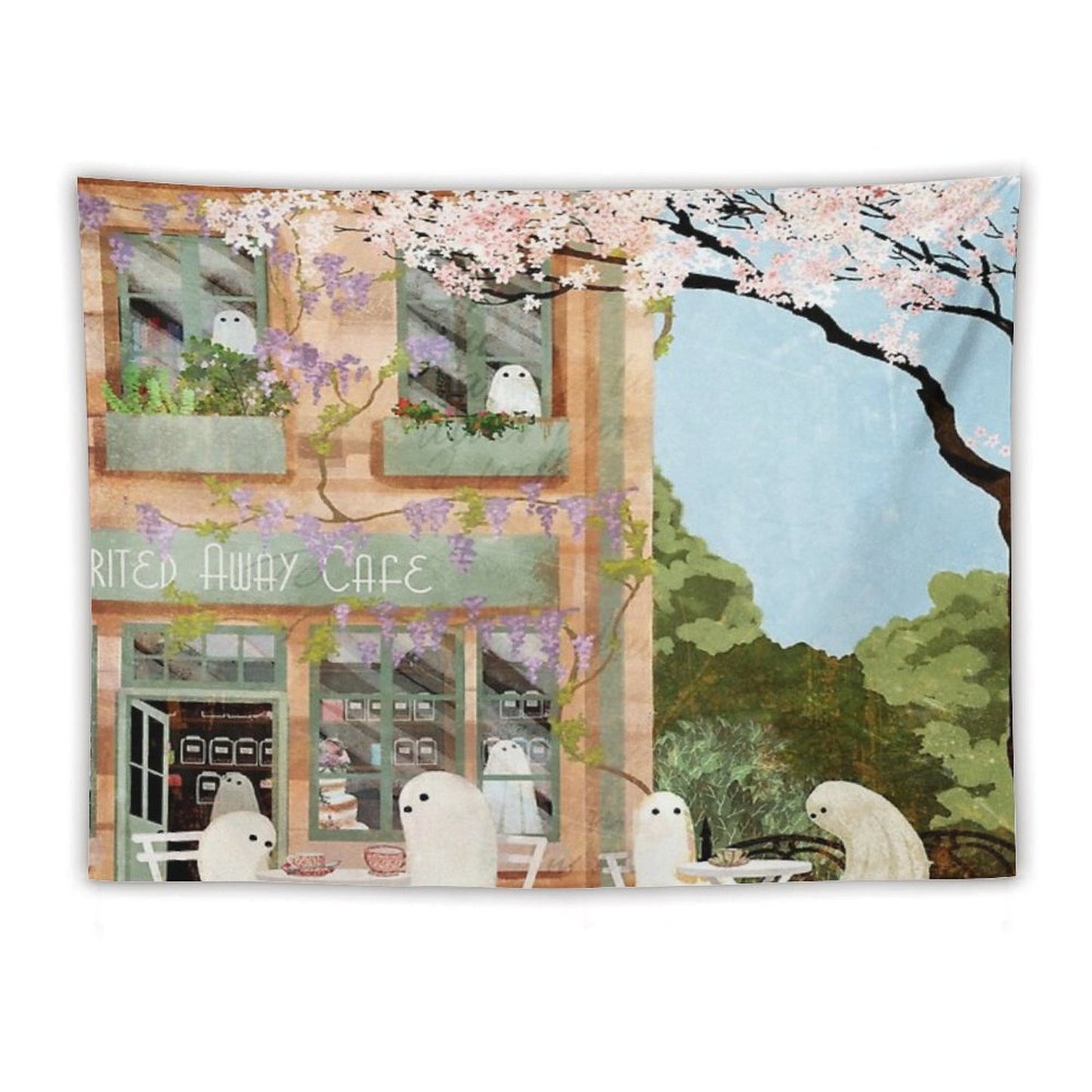 Ghost Cafe Tapestry