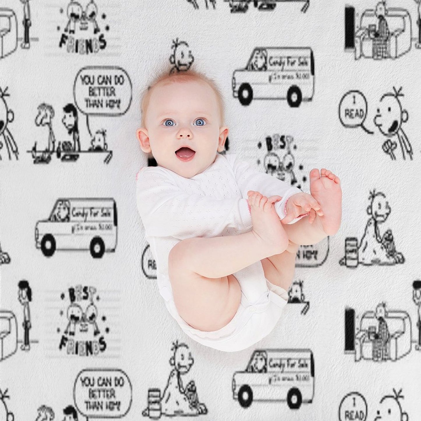 Wimpy Kid Throw Blanket