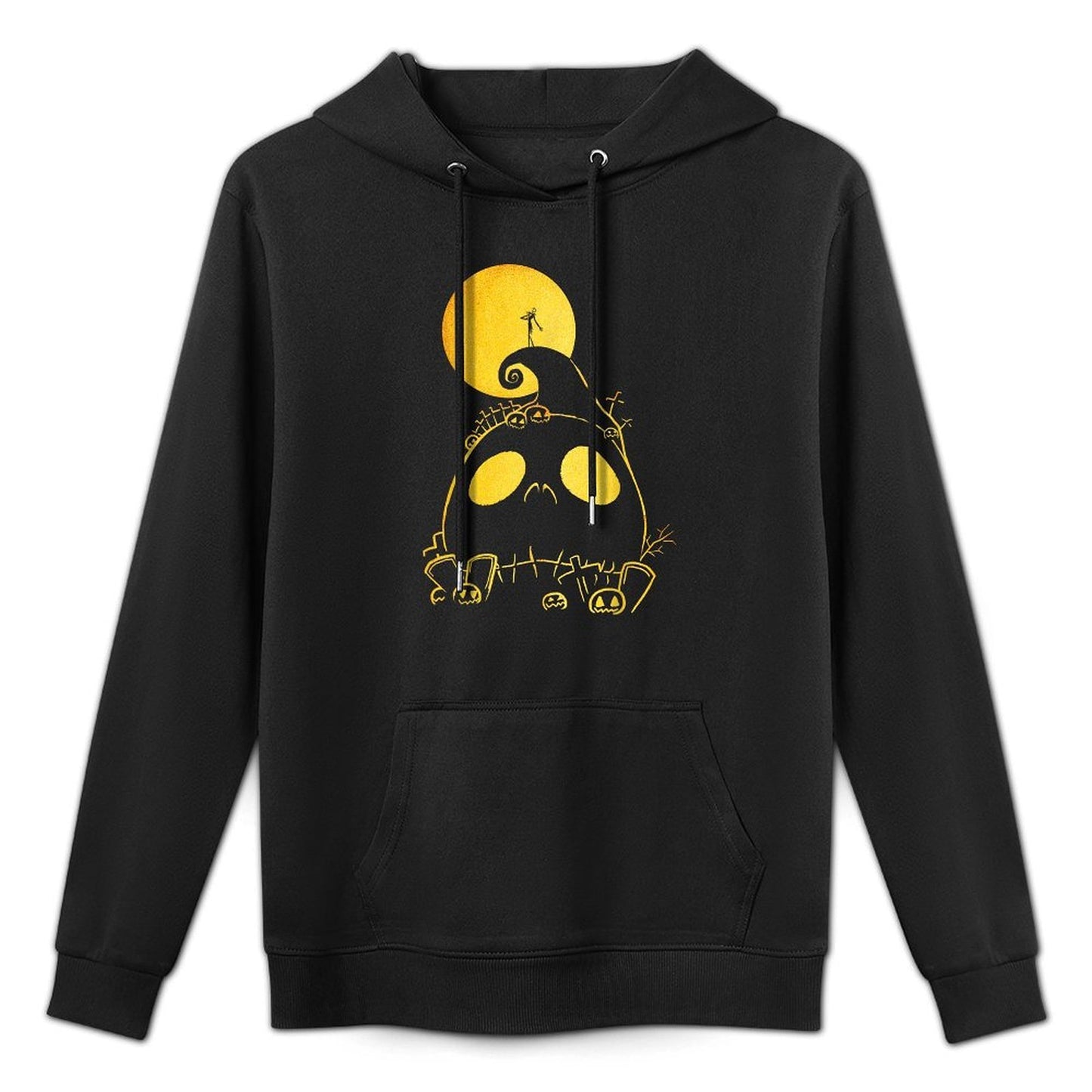 Disney The Nightmare Before Christmas Jack Cemetery Line Art Layering Staple Hoodie