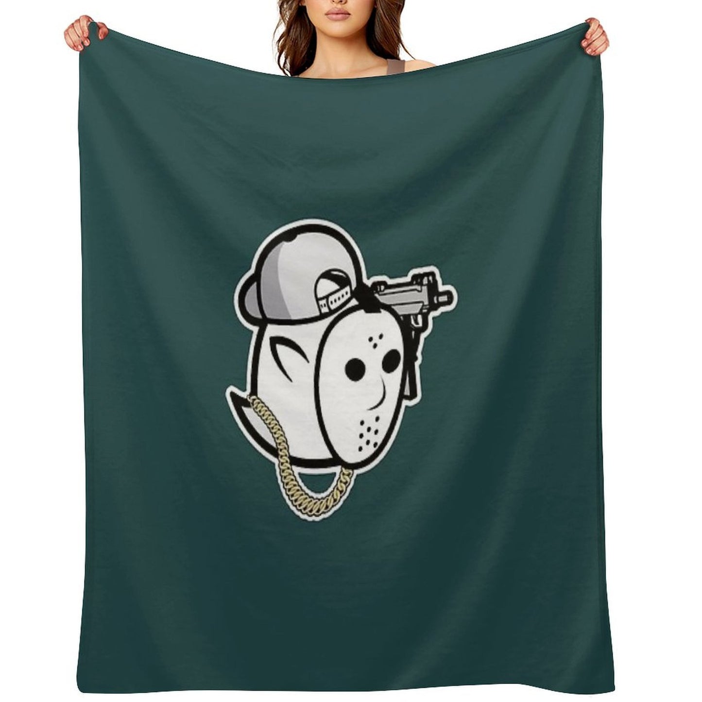 GHOSTFACE KILLAH Throw Blanket
