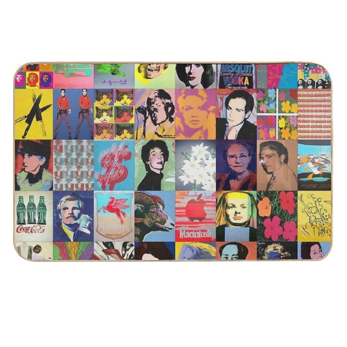 Andy Warhol Eco-Friendly Bath Mat