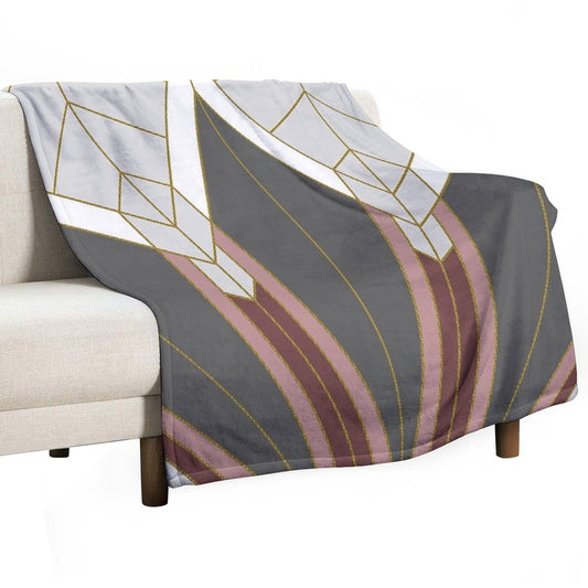 ART DECO G1 Throw Blanket
