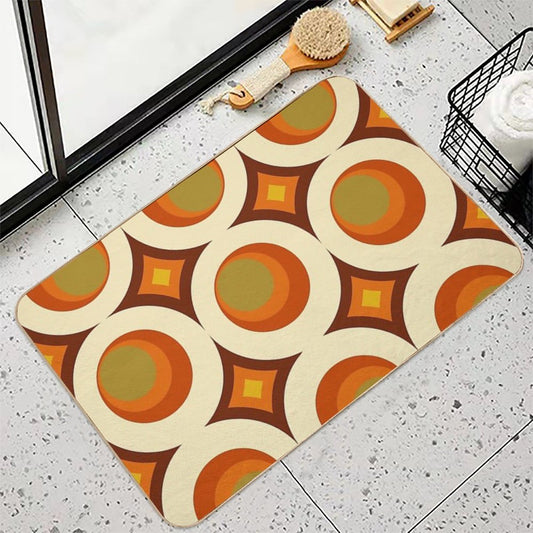 Mid-Century Modern 70s Bath Mat
