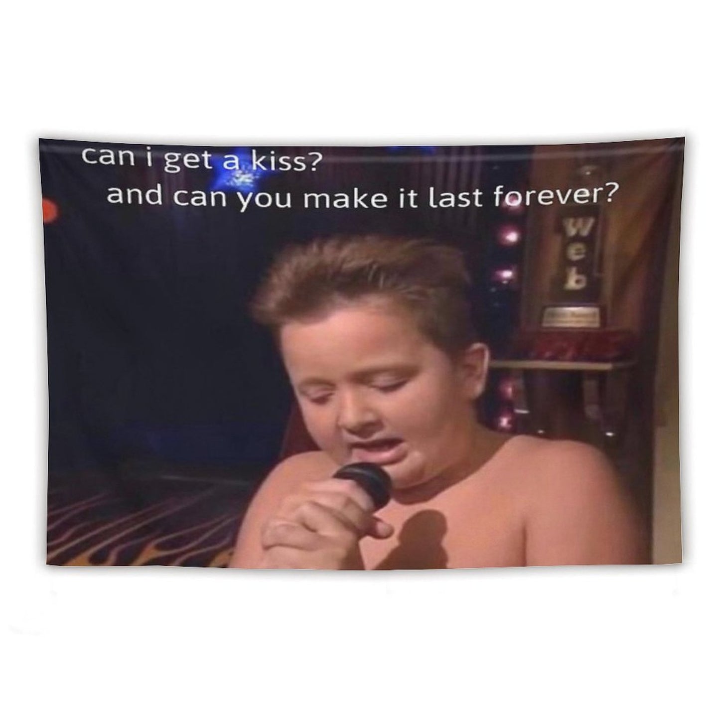 Gibby Singing - ICarly Tapestry