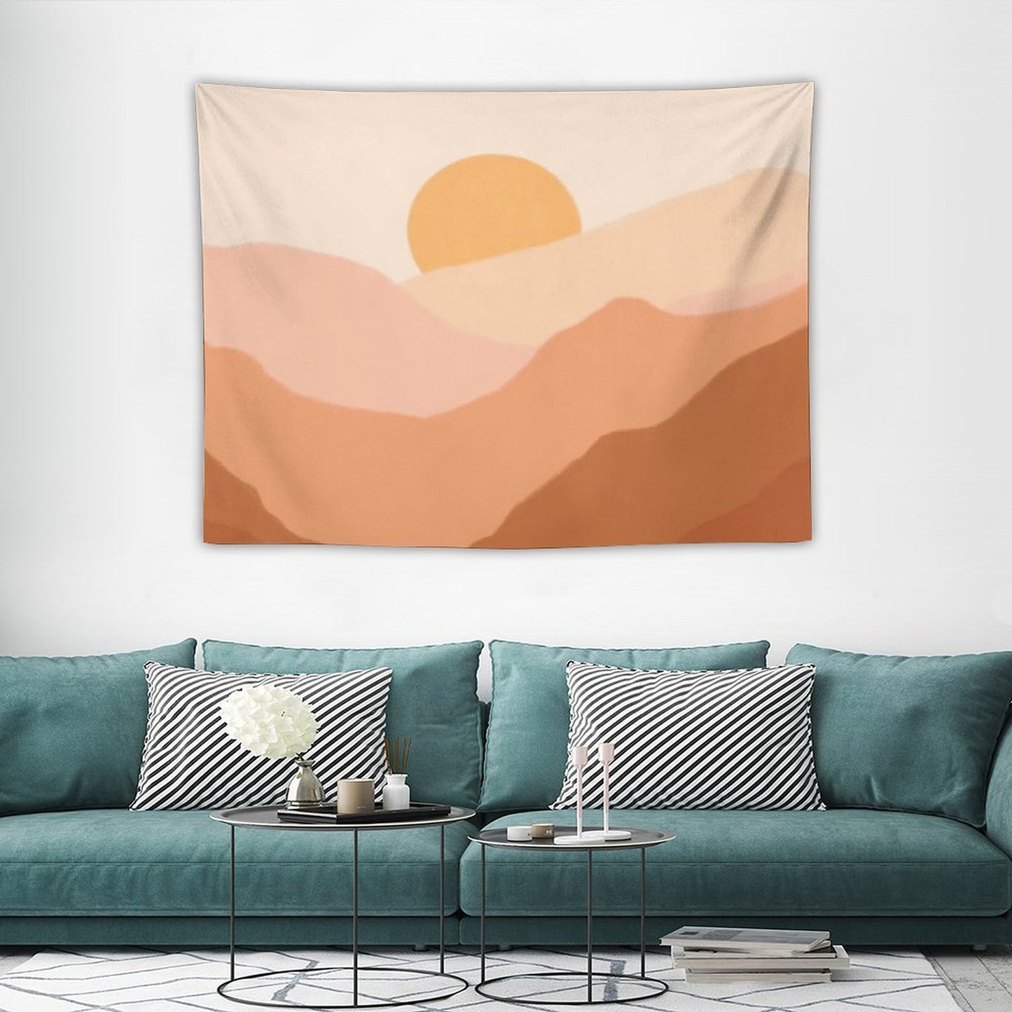 Warm Sunset Tapestry