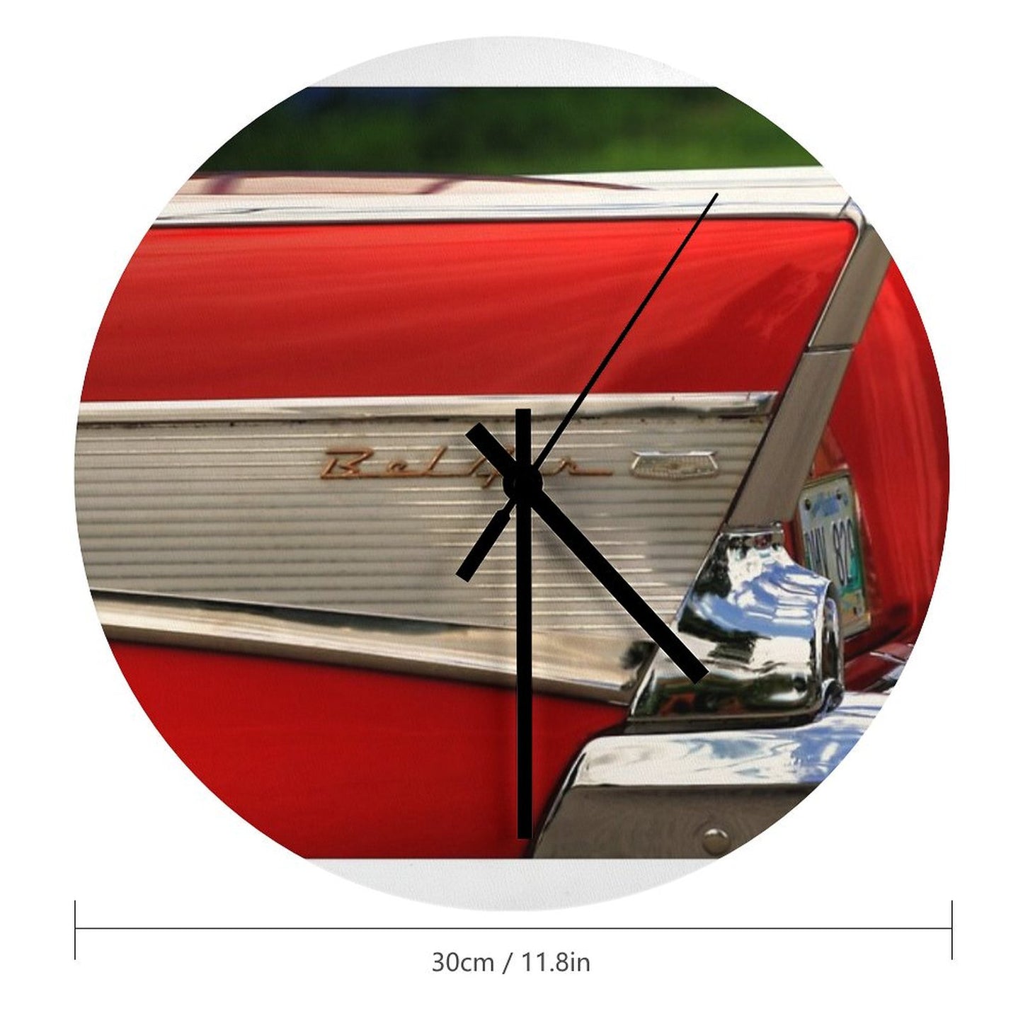 57 Chevy BelAir Wall Clock
