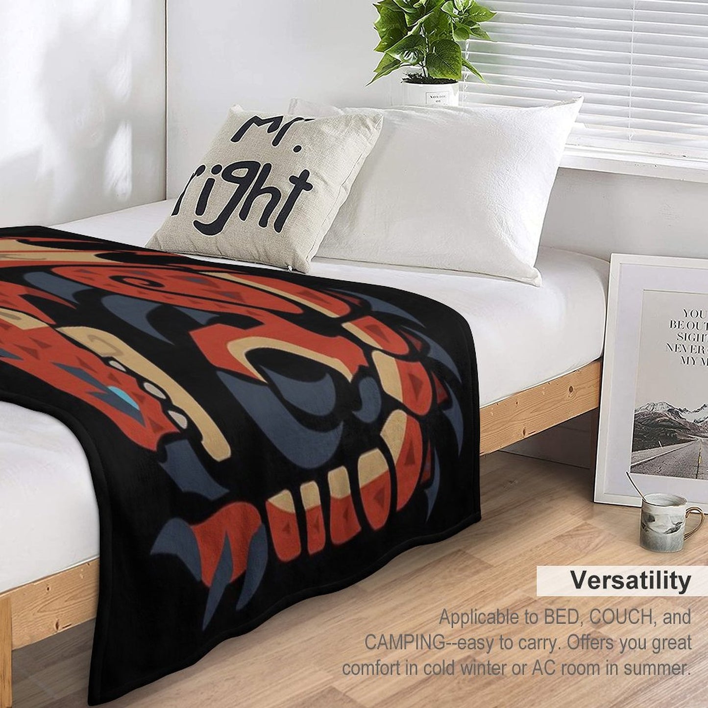 Rathalos - MHW Throw Blanket